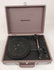 Crosley Cruiser Deluxe Record Player- Bluetooth Purple Ash RRP 79.99 lot L11