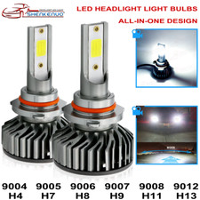 LED Headlight Bulb High/Low Beam/Fog Driving Light Bulb H11 9005 9006 9012 H7 H4