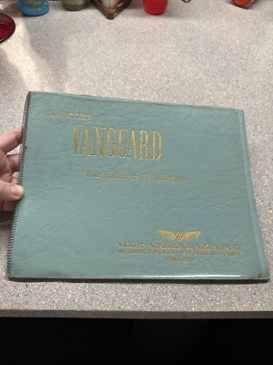 Vintage Vickers Vanguard Manufacturers Brochure 