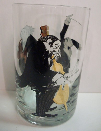 Leo Meiersdorff NOLA Conductor Concert Musicians Jazz Old Fashioned Glass Vtg - Picture 3 of 12