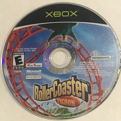 Roller Coaster Tycoon (Microsoft Xbox, 2003) Tested