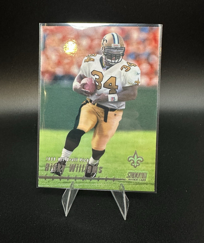 Topps 1999 Stadium Club Ricky Williams #170 Rookie New Orleans Saints Football