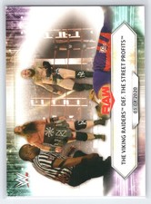 The Viking Raiders def. The Street Profits - 2021 Topps WWE #66