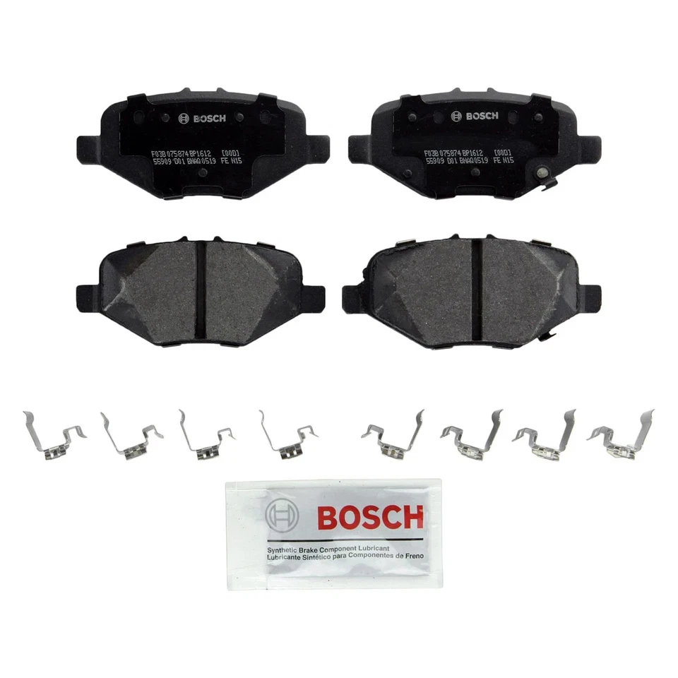 For Ford Police Interceptor Utility 13-17 Brake Kit QuietCast Premium Rear Brake - Image 2 of 4