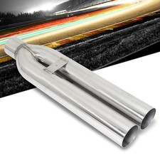 Megan 3 Dual Tube Straight Cut Universal Vip Blast Exhaust Exhaust Tip