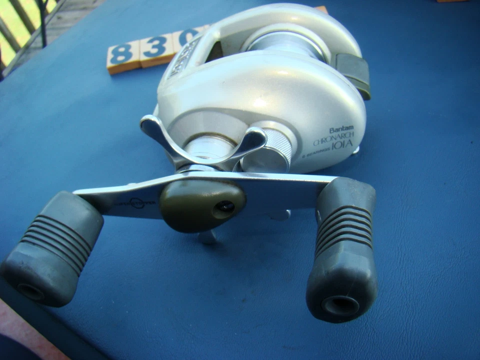 V8307 FR SHIMANO BANTAM CHRONARCH 101A LEFT HAND RETRIEVE FISHING REEL - Image 2 of 4