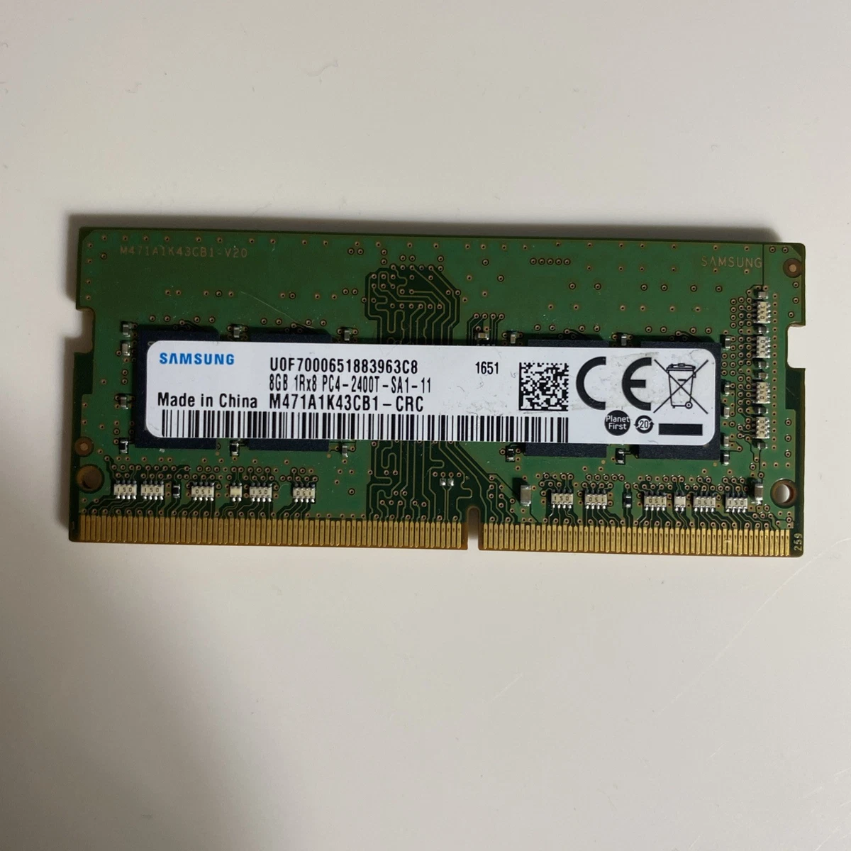 Samsung 8GB Computer DDR4 SDRAM for sale - eBay