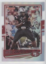2020 Panini Donruss Rookie Press Proof Silver Die-Cut /75 Javon Kinlaw #265 13ys