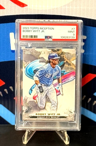 2023 Topps Inception, Bobby Witt Jr. #7 PSA 9 - KC ROYALS - POP 3