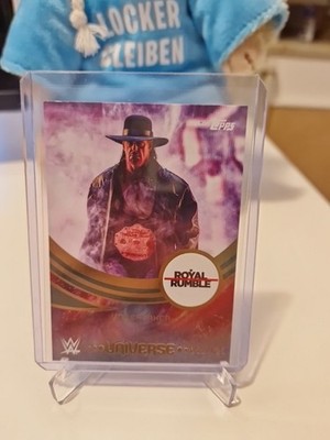 2025 Topps Universe WWE Undertaker #210 Green /125  Event Variation