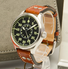 [BOX & PAPER] Laco Pilot Aachen 861690.2 42mm Black Dial Automatic Men's Watch