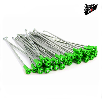 2.15*19'' OEM Size Rear Wheel Spokes For KAWASAKI KX250F KX450F 2007-2018 Green