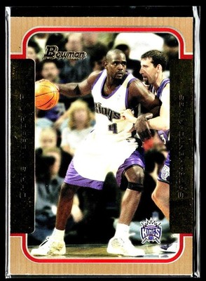 2003-04 Bowman #28 Chris Webber Gold