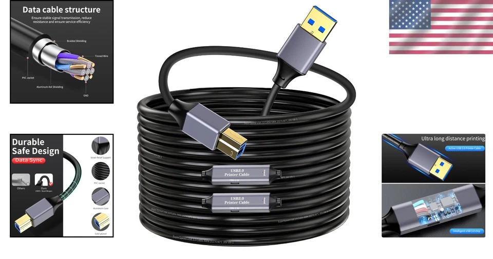 USB 3.0 Super-Speed Data Transfer Cable - Image 2 of 4