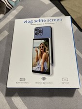 Vlog Selfie Monitor Screen, Magnetic Phone Holder Clip PH01 MAXNMW