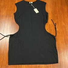 Universal Thread Dress w/Cutouts on Sides size XL Black NEW Cotton