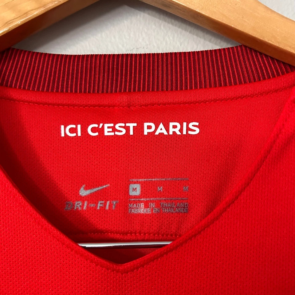 Camiseta de fútbol visitante Paris Saint-Germain Nike 2016/2017 talla mediana Foto 4 de 4