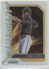 2021 Panini Prizm Emergent Silver Prizm Oneil Cruz #EM9 0nr3