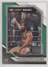 2022 Panini WWE NXT 2021 NXT Highlights Green Cameron Grimes #24 6b4
