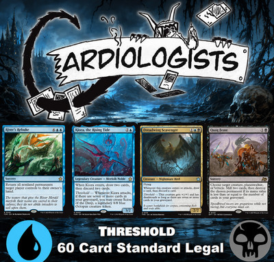 Threshold | Blue & Black | Graveyard | 60 Card Standard Legal Deck MTG