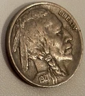 1921-P Buffalo Nickel - Two Feathers. Strong Strike! Cool Coin!