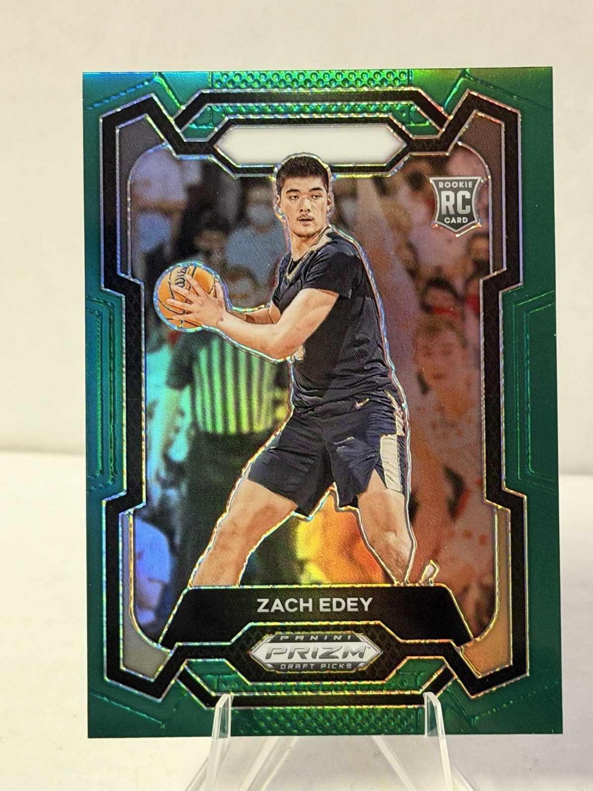 Zach Edey (RC) #1 Panini Prizm Draft Picks 2024 - Green Prizm