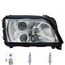 Scheinwerfer rechts inkl. Premium Lampen für Audi A6 4A C4 mit Nebelscheinwerfer