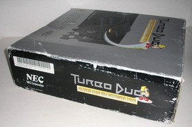 NEC Turbo Duo TurboGrafx-16 Super CD-ROM Console + Box & Games (Tested Working)