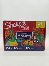 Sharpie Creative Markers, Combo Pack, 24 Count, Bullet Brush Tip