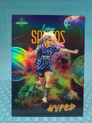 #ad 2025 NWSL Parkside Volume 1 Hyped Leicy Santos H12 $2.49