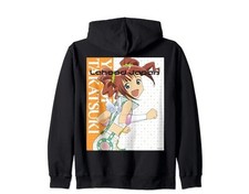 THE iDOLM STER LIVE FOR YOU Yayoi Takatsuki Back Print Zip Hoodie