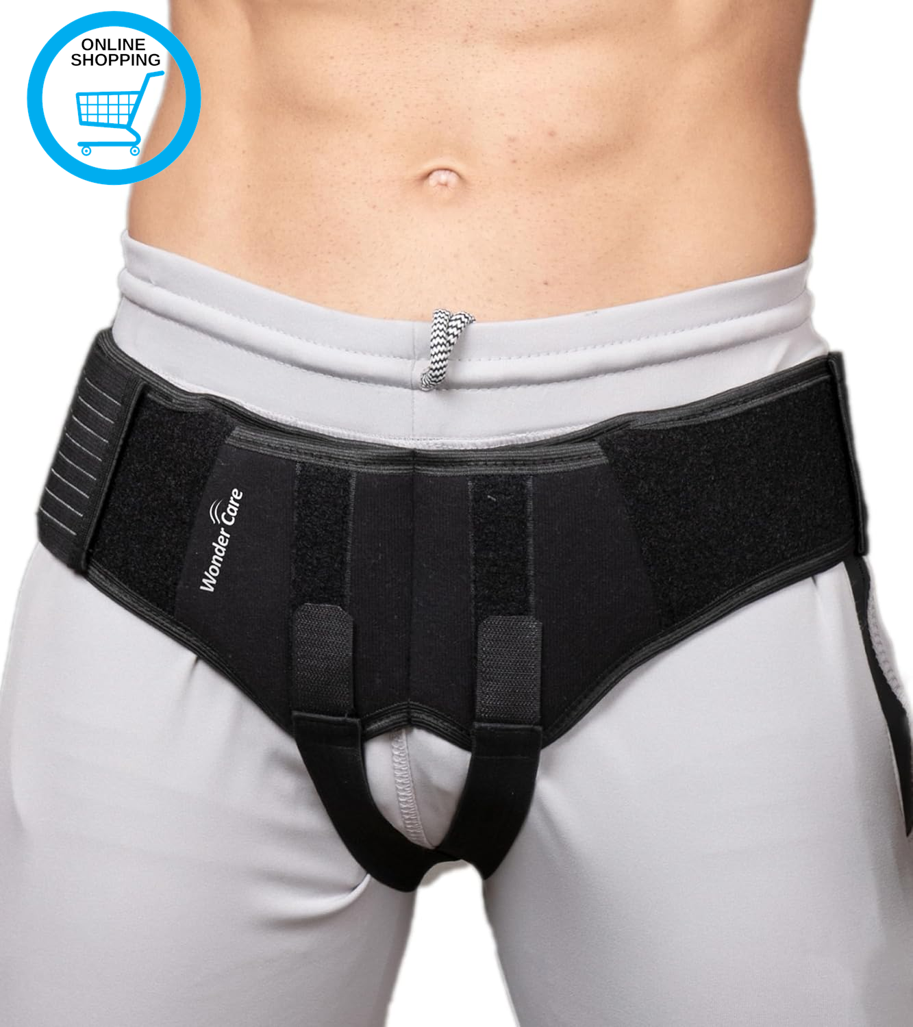Inguinal Hernia Support Post-Surgery Hernia Pain Relief Truss Brace for Double I