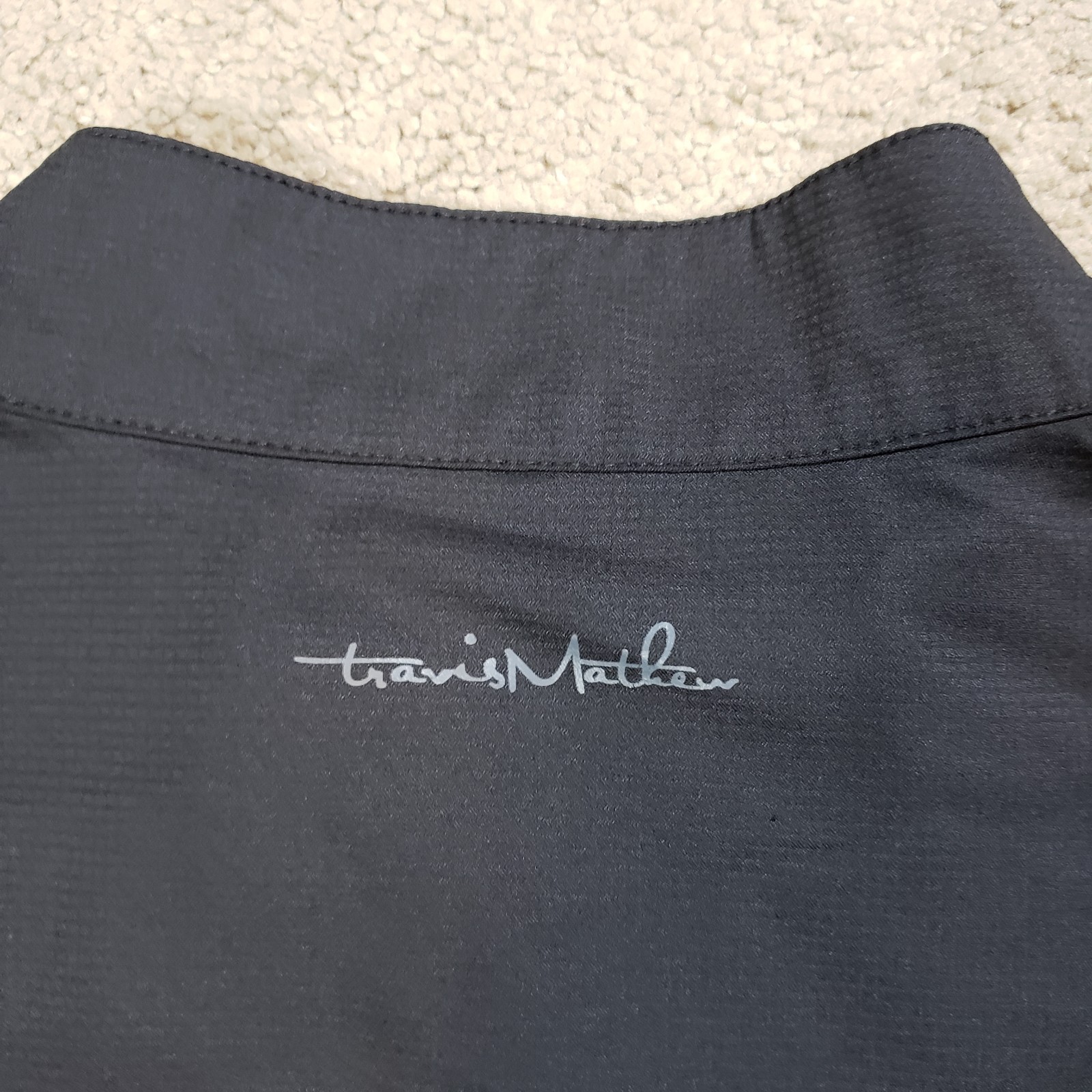 Travis Mathew Jacket Men XL Black Gray Future Pri… - image 9