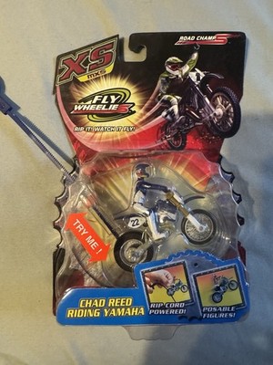 Rare Unopened Box Road Champs XS MXS Fly Wheelies Chad Reed Toy ...