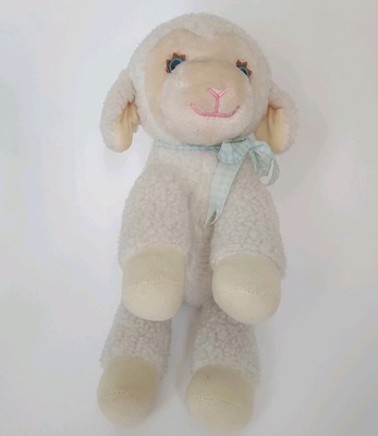 Vtg 1984 Trudy Del Monte Fluffy The Lamb Country Yumkin 13'' Plush Stuffed Animal