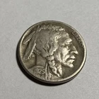 1925-S Buffalo Nickel in Vg+ Condition.