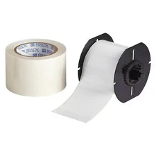 Brady B30c-3000-483Wt-Kt Label Tape Cartridge, White, Labels/Roll: Continuous