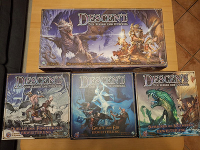 Descent: Die Reise ins Dunkel Sammlung 1. Edition Deutsch