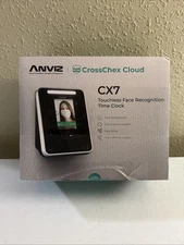 ANVIZ Time Clocks for Employees Small Business - FacePass 7 Pro Biometric Clock-