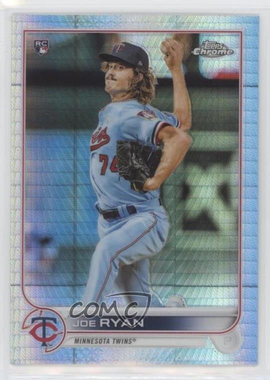 2022 Topps Chrome Prism Refractor Joe Ryan #48 0m4q