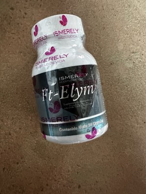 Ismerely FT-Elym Suplemento-Estreñimiento Retencion de liquido desinflama 30 cap