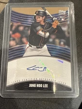 2024 TOPPS JAPAN EDITION JUNG-HOO LEE AUTO GOLD /25 Rookie San Francisco Giants