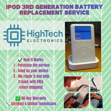 iPod 3rd Generation Battery Replacement service