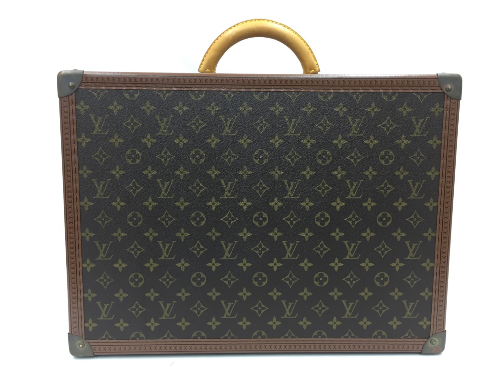 Authentic Louis Vuitton Alzer Monogram 50 Trunk Hard Case