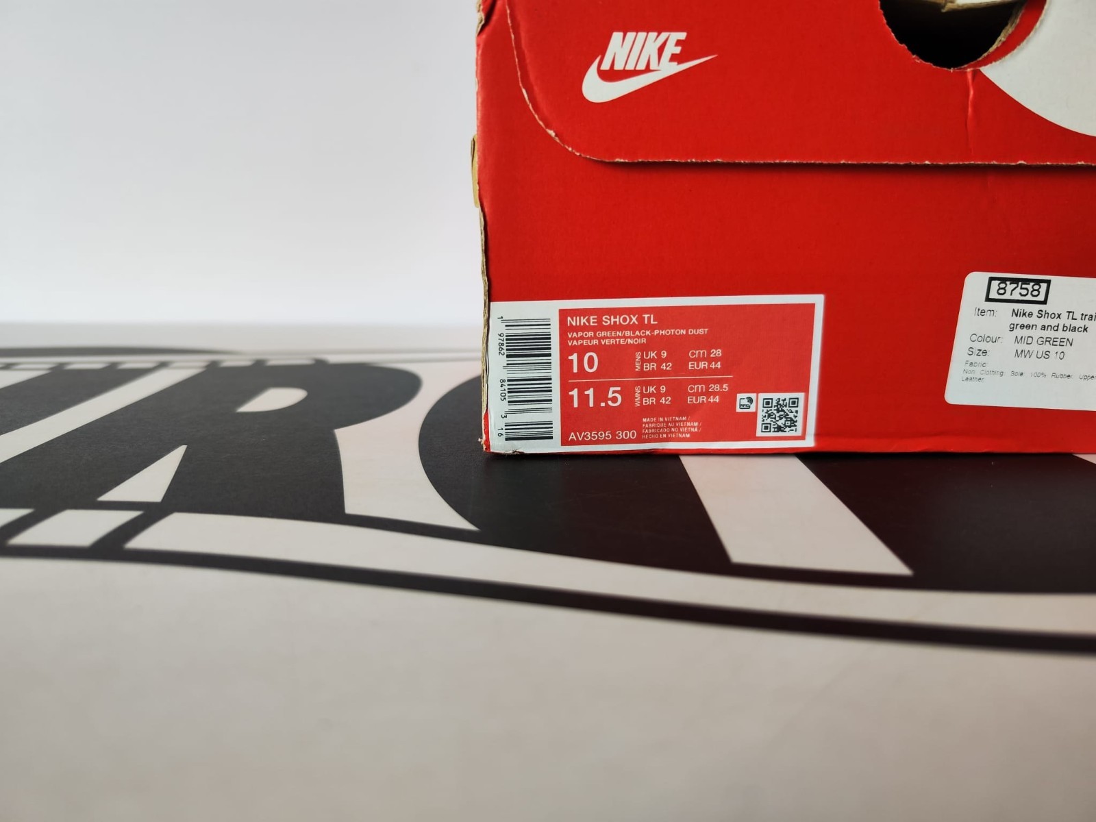 Nike Shox TL 'Vap Green Black' Vapor Green/Black-Photon Dust 9UK/10US BNIB image 10