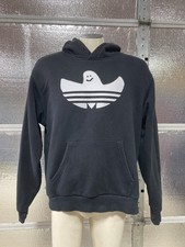 Adidas Ghost Hoodie - Mens M - Mark Gonzales G Shmoo - Black Pullover Sweatshirt
