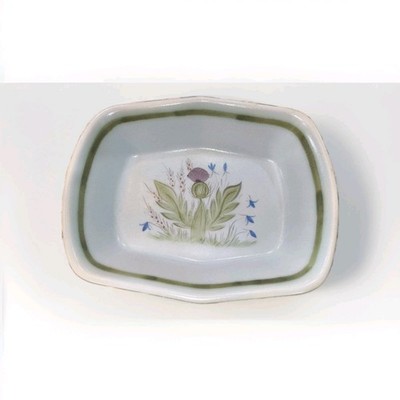 Thistle Stoneware Pottery Buchan Portobello Scotland  Serving Platter 9.25 in