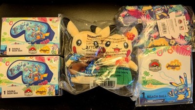 Pokemon Championship 2024 5 Item Lot Deck Box Ball Plush Pencil | New Sealed