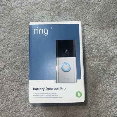 Ring Battery Video Doorbell Pro 2024 Version HD Two Way Talk Home Cctv.