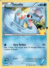 Totodile - 18/25 Promo McDonald's 25th Anniversary Promos 018/025 NM